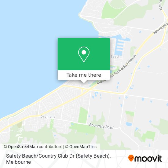 Safety Beach / Country Club Dr map