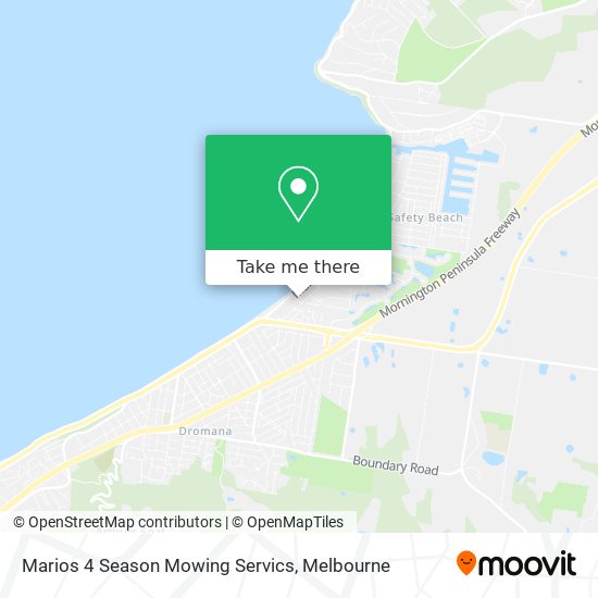 Marios 4 Season Mowing Servics map