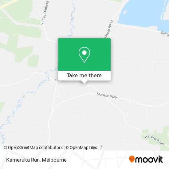 Kameruka Run map