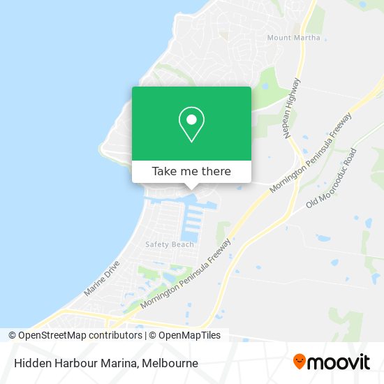 Hidden Harbour Marina map