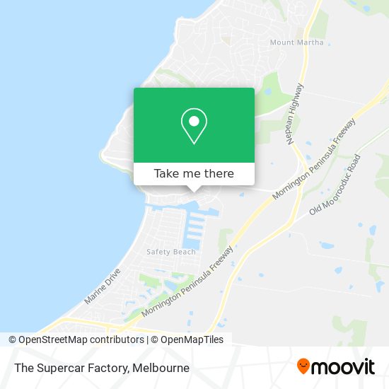 The Supercar Factory map