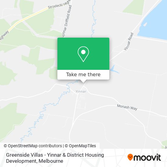 Greenside Villas - Yinnar & District Housing Development map