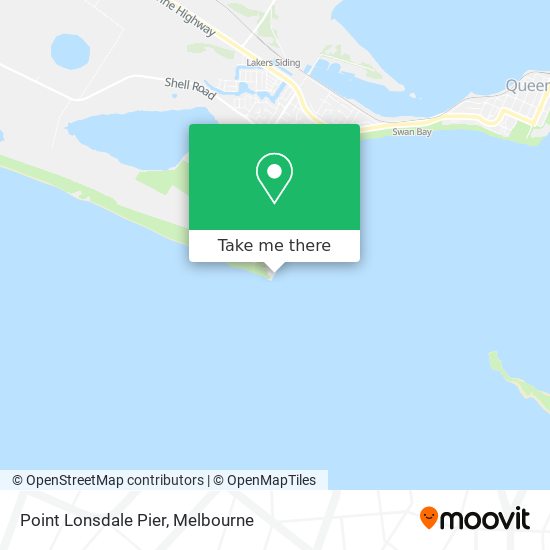 Point Lonsdale Pier map