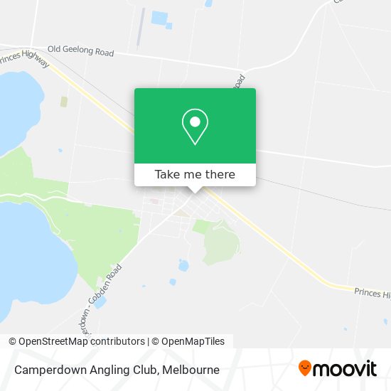 Camperdown Angling Club map