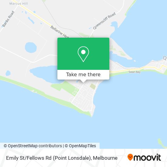 Emily St / Fellows Rd (Point Lonsdale) map
