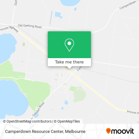 Camperdown Resource Center map