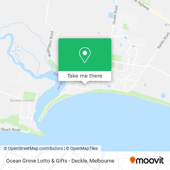 Ocean Grove Lotto & Gifts - Deckle map
