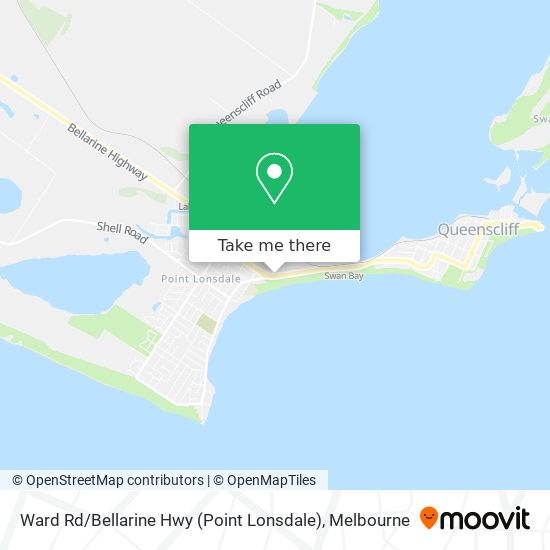 Ward Rd / Bellarine Hwy (Point Lonsdale) map