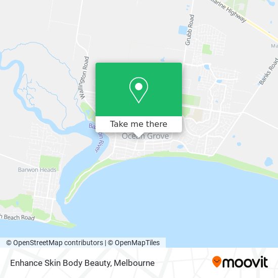 Enhance Skin Body Beauty map