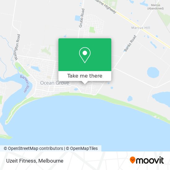 Uzeit Fitness map