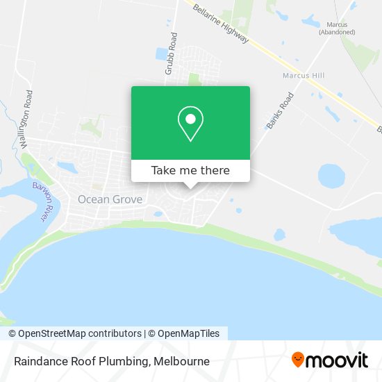 Raindance Roof Plumbing map