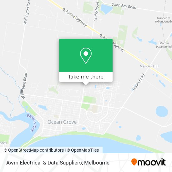 Awm Electrical & Data Suppliers map