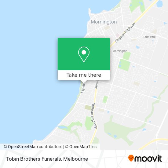 Tobin Brothers Funerals map