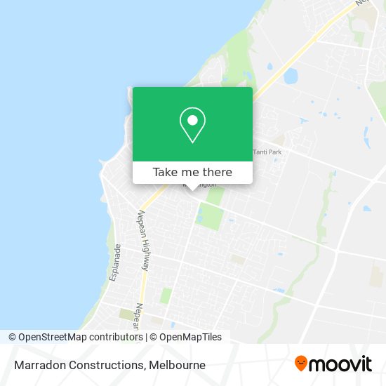 Marradon Constructions map