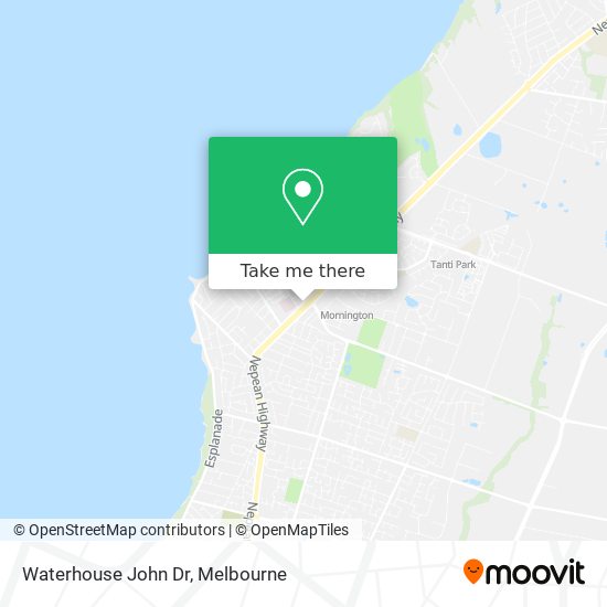 Waterhouse John Dr map