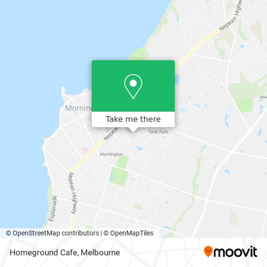 Homeground Cafe map