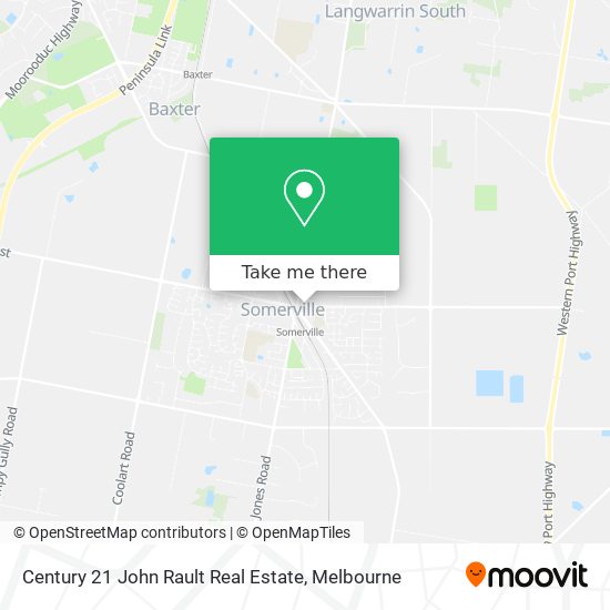 Century 21 John Rault Real Estate map