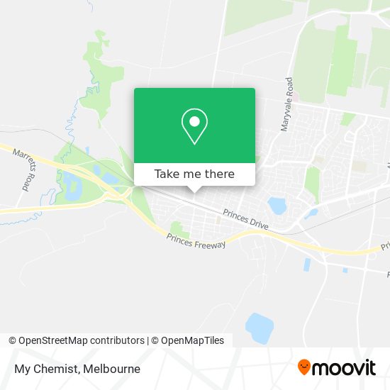 My Chemist map