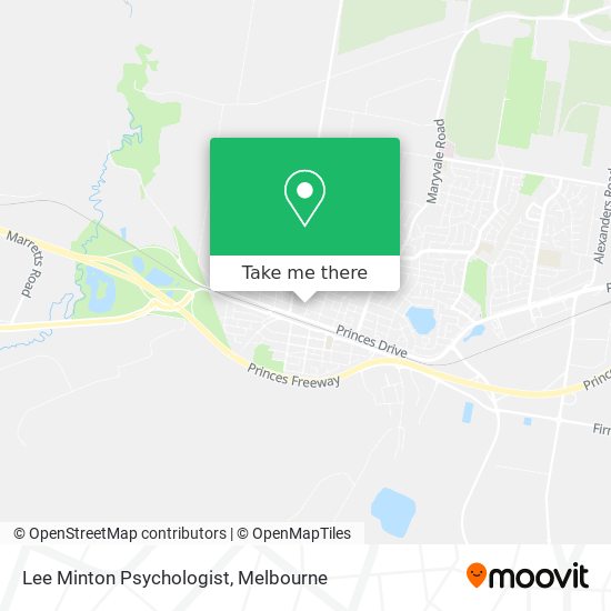 Lee Minton Psychologist map