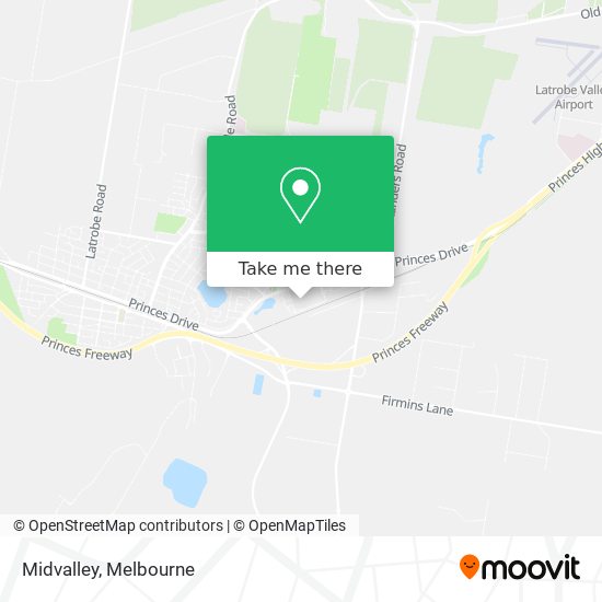 Midvalley map