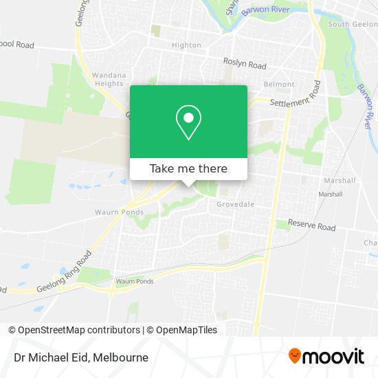 Dr Michael Eid map