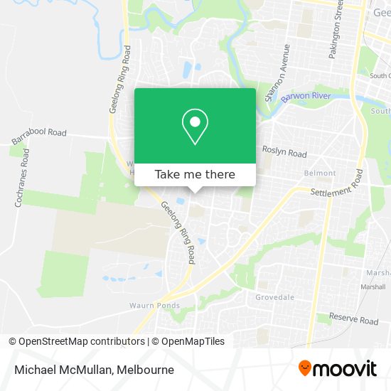 Michael McMullan map