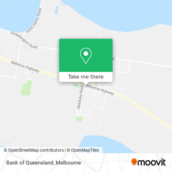 Bank of Queensland map