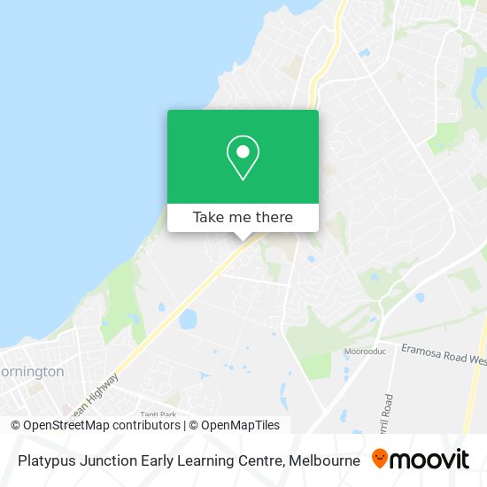 Mapa Platypus Junction Early Learning Centre