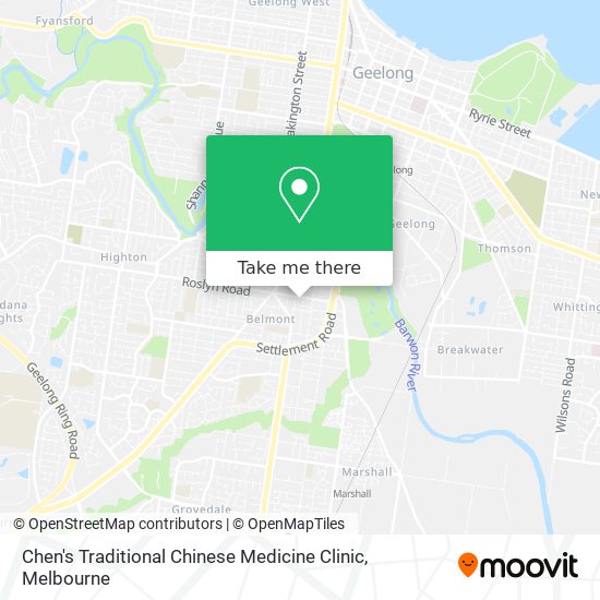 Chen's Traditional Chinese Medicine Clinic map