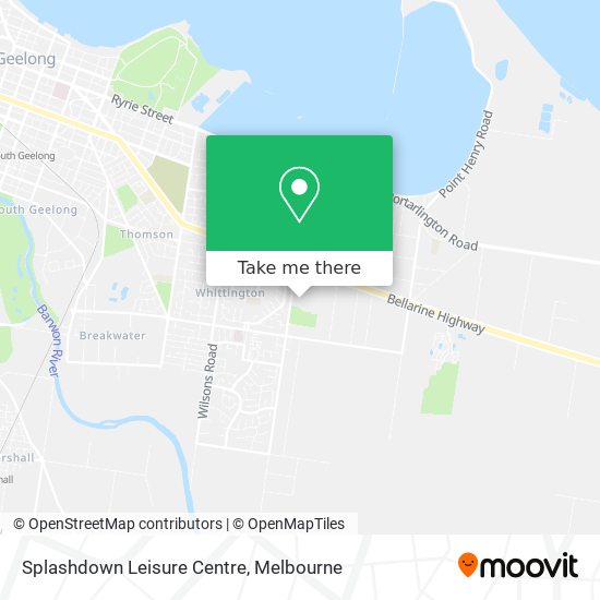 Splashdown Leisure Centre map