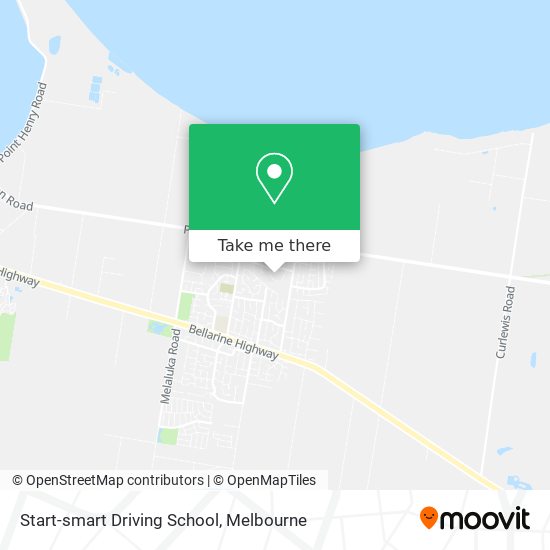 Start-smart Driving School map