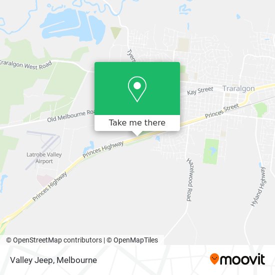 Valley Jeep map