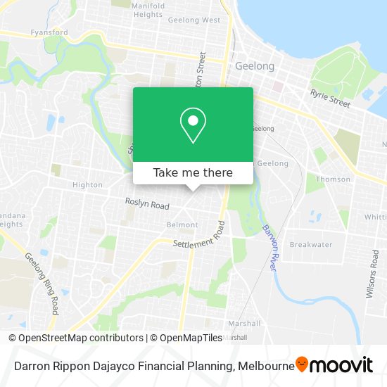 Darron Rippon Dajayco Financial Planning map