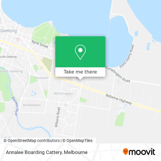 Annalee Boarding Cattery map