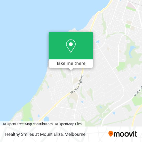 Healthy Smiles at Mount Eliza map