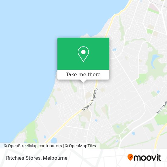 Ritchies Stores map