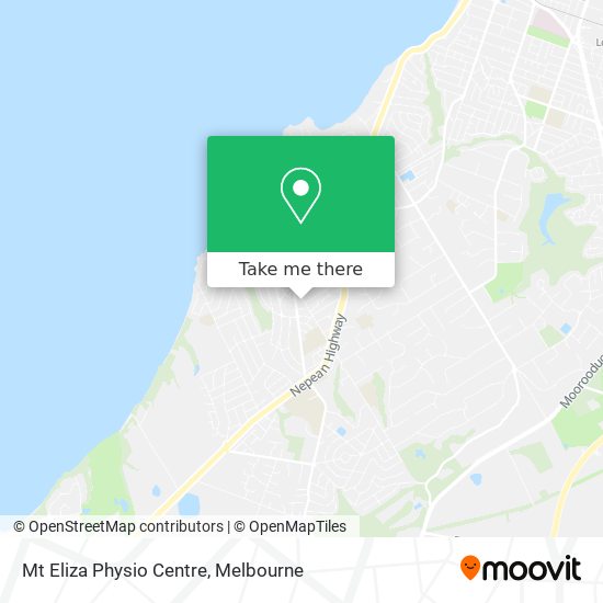 Mt Eliza Physio Centre map