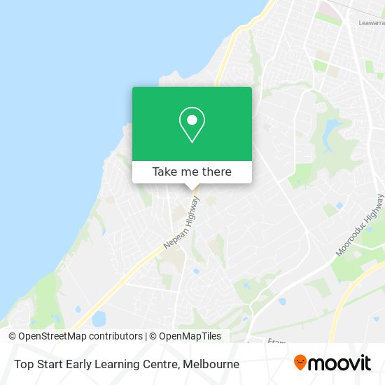 Mapa Top Start Early Learning Centre