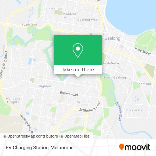 How to get to EV Charging Station in Melbourne by Bus or Train?