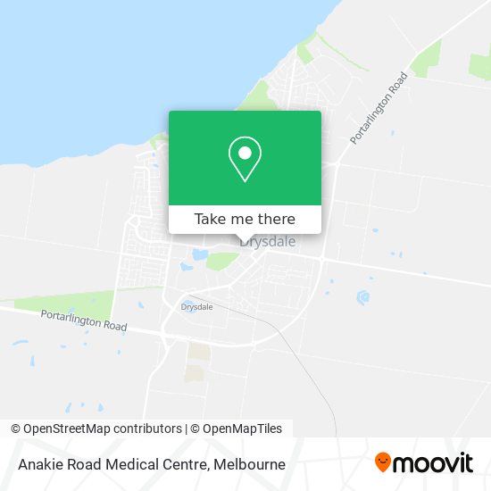 Anakie Road Medical Centre map