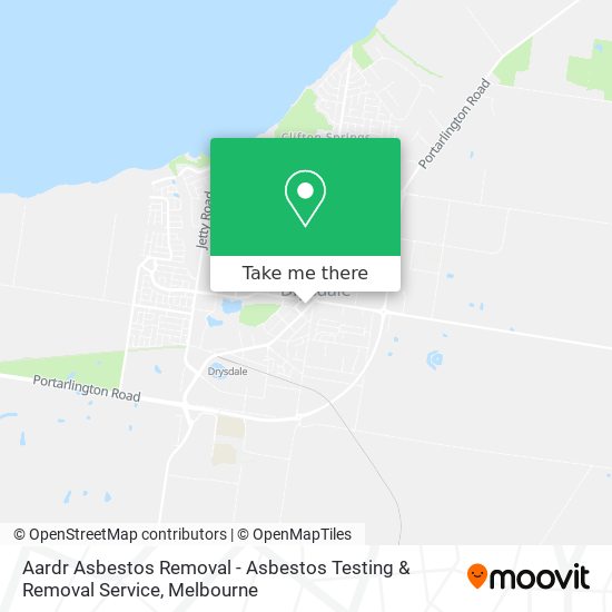 Aardr Asbestos Removal - Asbestos Testing & Removal Service map