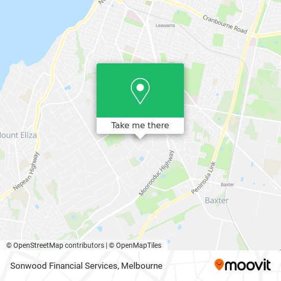 Sonwood Financial Services map