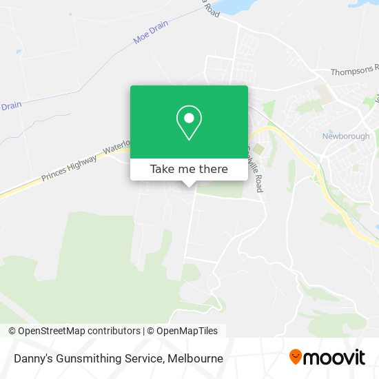 Mapa Danny's Gunsmithing Service