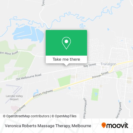 Veronica Roberts Massage Therapy map