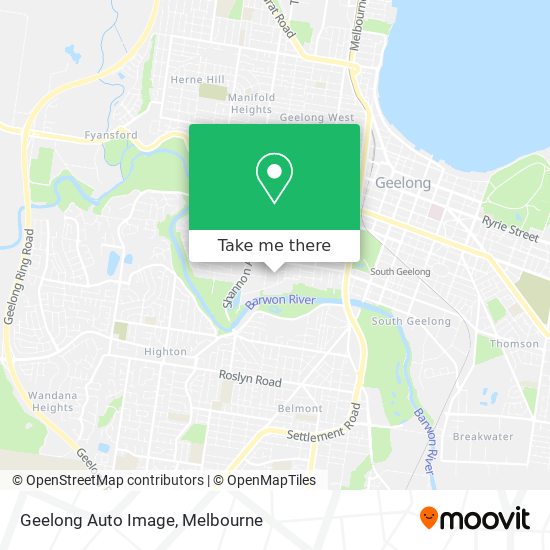 Geelong Auto Image map