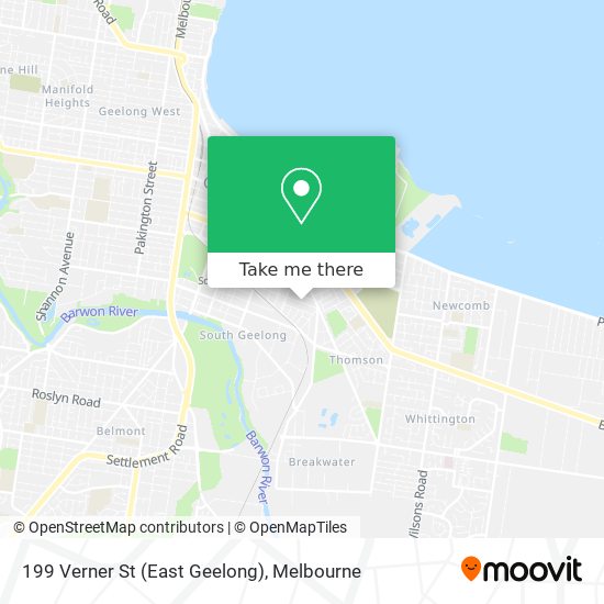 199 Verner St (East Geelong) map