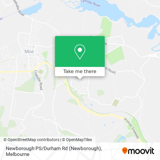 Newborough PS / Durham Rd map