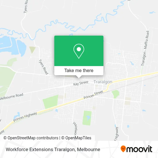 Mapa Workforce Extensions Traralgon