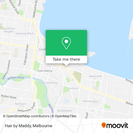 Hair by Maddy map