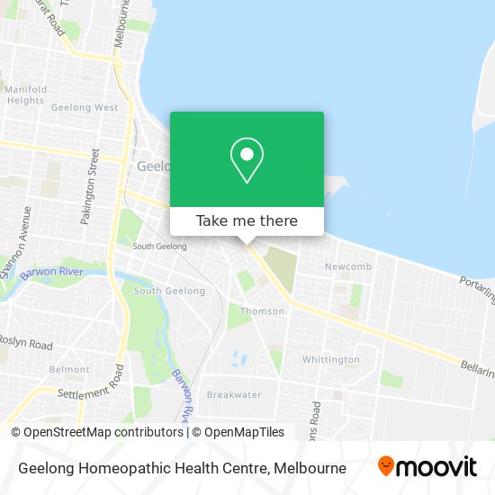 Geelong Homeopathic Health Centre map